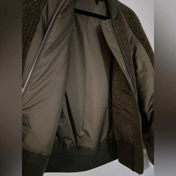 rag & bone Oakes Wool Blend Sweater Bomber - Picture 8 of 12